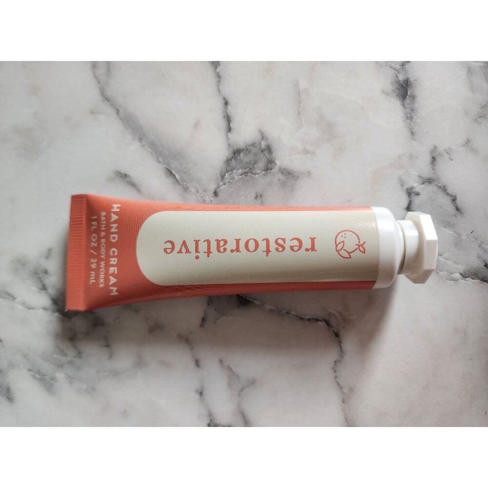 Bath & Body Works Restorative Hand Cream 1 fl. oz. Moisturizing & Nourishing